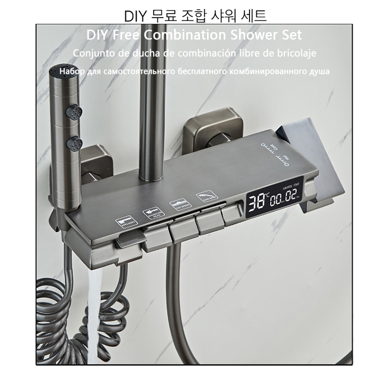 Piano Keys Bathroom Shower Set - Home Bathroom Faucets avis et prix