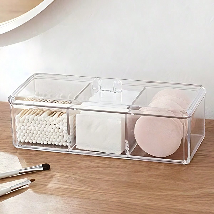 1pc PS Cosmetics Storage Box,  - Home Essentials Bathroom Storage avis et prix