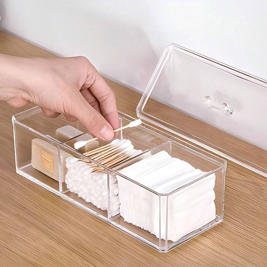1pc PS Cosmetics Storage Box,  - Home Essentials Bathroom Storage avis et prix