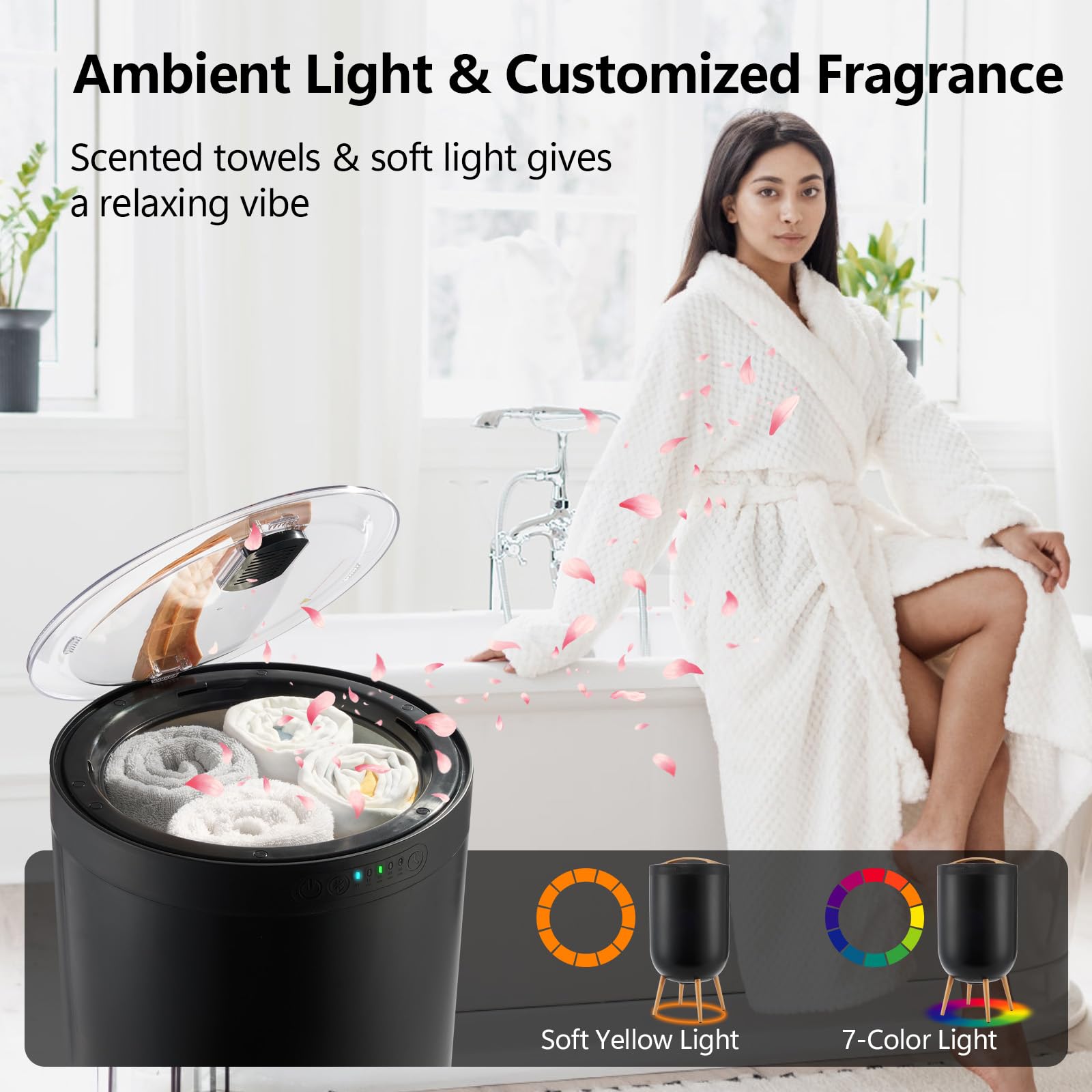 With Musical Speaker Large Tow - Home And Bathroom avis et prix