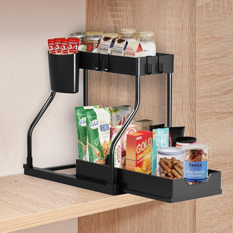 Under Sink Organizer Pull Out  - Home Essentials Bathroom Storage avis et prix