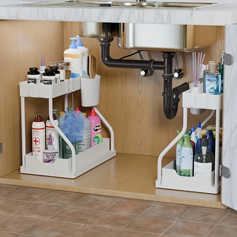 Under Sink Organizer Pull Out  - Home Essentials Bathroom Storage avis et prix