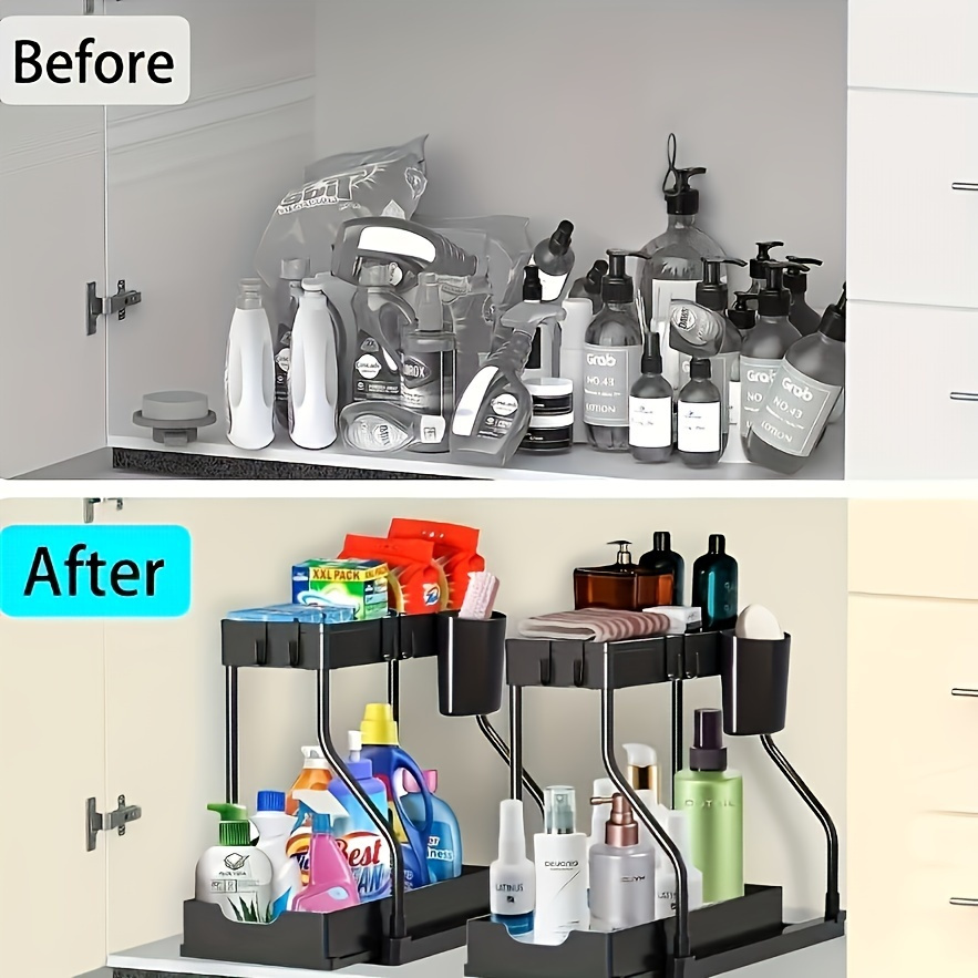 Under Sink Organizer Pull Out  - Home Essentials Bathroom Storage avis et prix