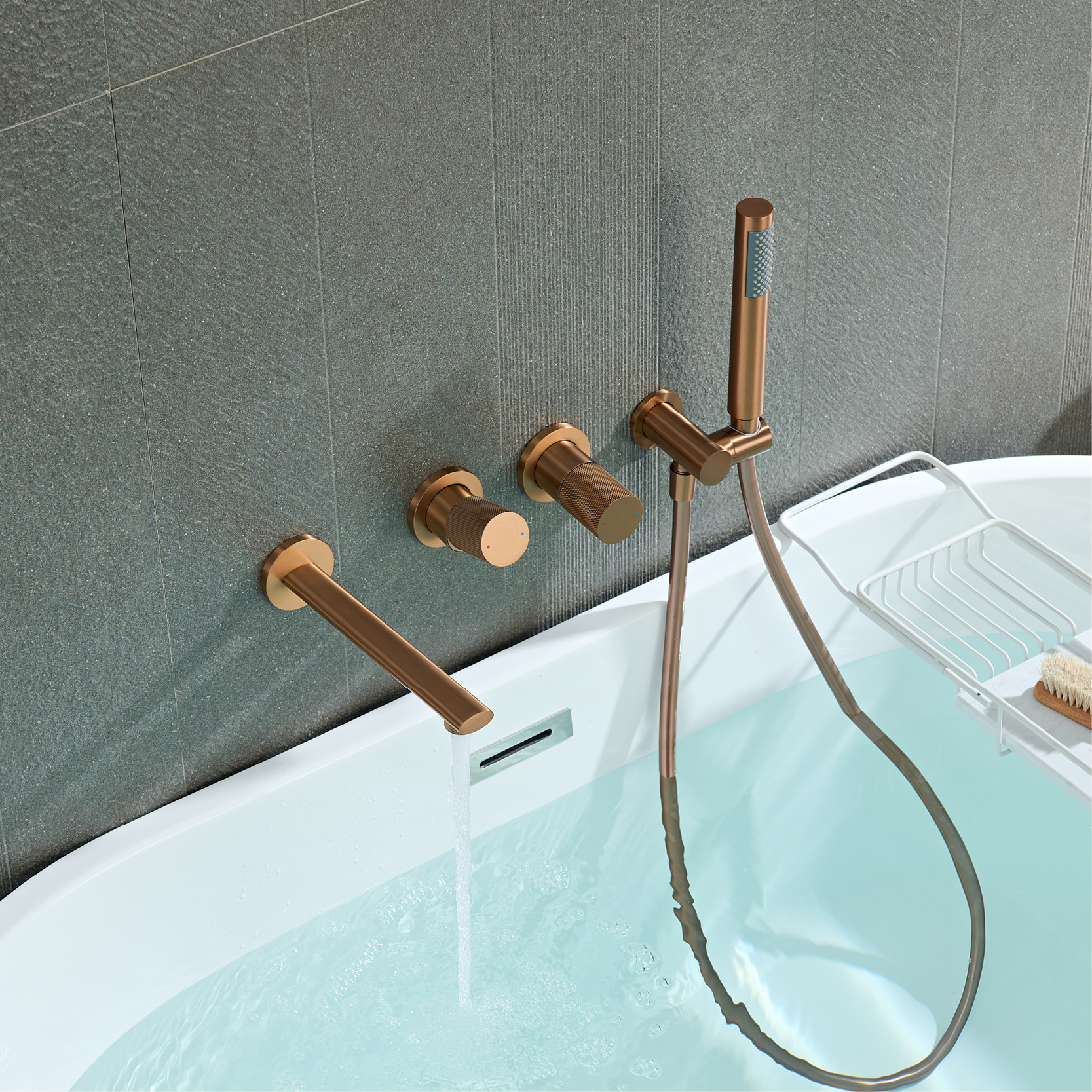 AITANA luxury Rose Gold Brass  - Home Bathroom Faucets avis et prix